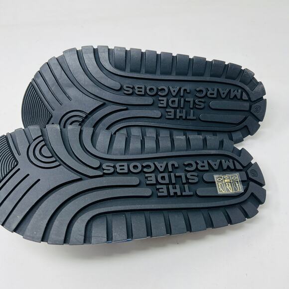 NEW! Marc Jacobs The Slide Navy Blue Casual Sandal Shoe - 8 - Picture 3 of 9